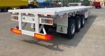 Jost Kingpin 50T Load Capacity Semi Flat Bed Trailer AND9400 For Heavy Duty