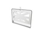 Wall Mounted Health Gards Toilet Seat Cover Dispenser White For Hand Cleaning