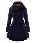 Plus Size Women′s Coats, Autumn Winter Ladies Trench Long Fur Puffer Girls Coat