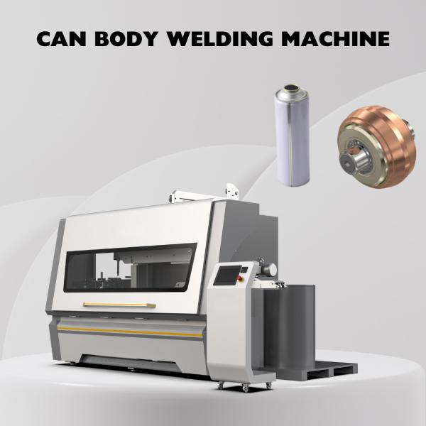 Cheap Automatic Seam Welding Machine 150-650 CPM For Tinplate Aerosol Can Production for sale