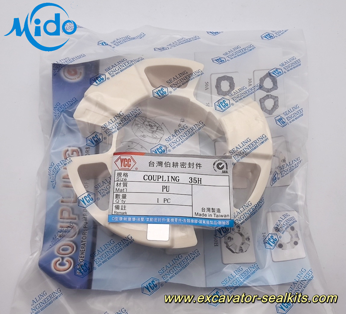 Original Taiwan YCC 35H Exceptional Performance Centaflex Rubber Coupling Suitable For Excavator