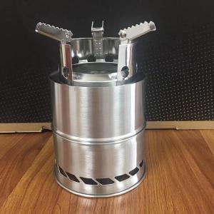 Quality Ash Free Smokeless Fire Stove 3 Inch , Stainless Steel Smokeless Outdoor Stove wholesale
