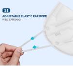Non-woven Fabric KN95 face mask FFP2 disposable respirator anti dust face mask