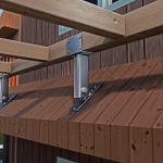 Versatile Heavy Duty Brackets Dacromet Electrophoretic Coating for Gazebo