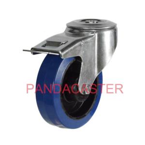 Quality 330Lbs 150KG Industrial Caster Wheels 5 Inch Dual Locking Casters wholesale