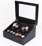 Cardbaord PU Leather Watch Holder Box Embossed Debossed Logo