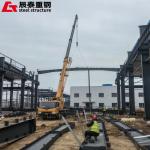 Modern Pre Engineered Steel Building Structure , Logistics Park Prefabricated