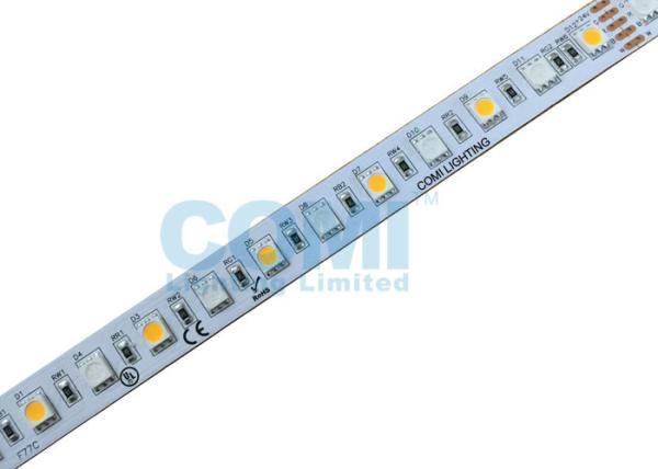RGB + Warm White LED Color Changing Light Strips , Dimmable Led Strip Lights
