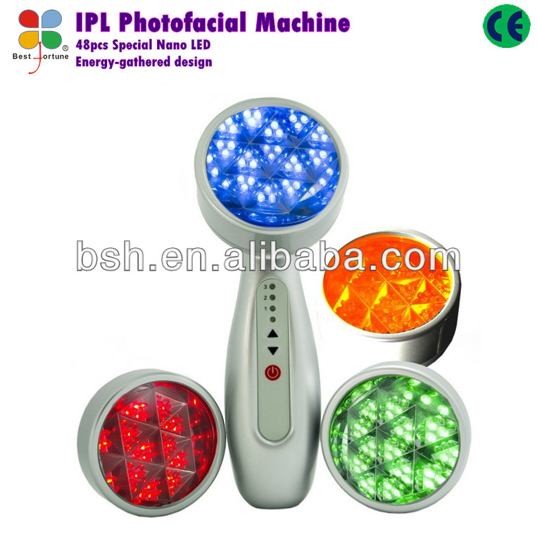 Newest 48 Leds IPL Anti Ageing Personal Facial Massager Home Use