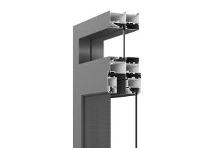 Quality 80 70 Series Casement Window Profile Narrow Aluminium Profiles wholesale