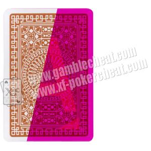 Quality XF Italy Modiano Club Poker|Da Vinci Club Casino| green/brown Regular 2 Deck Set|Poker Cheat|Magic Trick wholesale