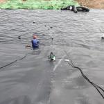 Geomembrane Welder for Construction Works in Asia Europe America Market 110v