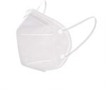 Soft KN95 Disposable Masks / Harmful Dust Virus Protection Disposable White Face