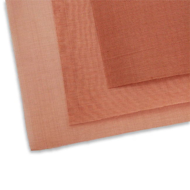 Red Copper Wire Mesh For Electromagnetic Interference Shielding