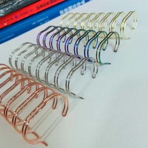 Quality Multi Colors 85 Sheets 3/1 Pitch Nylon Coated Binding Wire wholesale