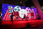 4.81mm Stage Indoor Advertising Led Display Screen 500x1000mm Wide Viewing Angle
