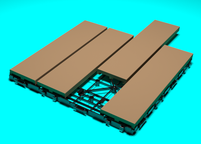 DIY Outdoor PVC Decking Co-extruded WPC Square Pool Deck Tiles for Plastic-Based Design