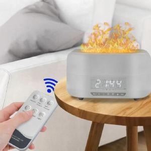 Quality HOMEFISH DC 24V Night Light Flame Effect Humidifier With Bluetooth wholesale
