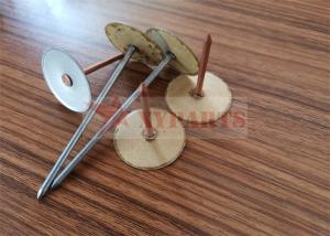 Quality Building Material Rook Wool Insulation Fastener Thermal CD Weld Nails With Cupped Base wholesale