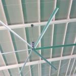 Large Industrial 12 Foot Ceiling Fan , HVLS Ceiling Fan With AC Motor