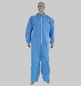 Quality Non Woven Disposable Isolation Gown For Food Processing / Manufacturing wholesale