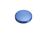 Jelly Color ABS Cosmetic Pocket Mirror Debossing 10mm Thickness Small Hand