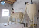 Carbon Steel Ribbon Mixer , Automatic Packing Dry Mortar Equipment 3T/H Output
