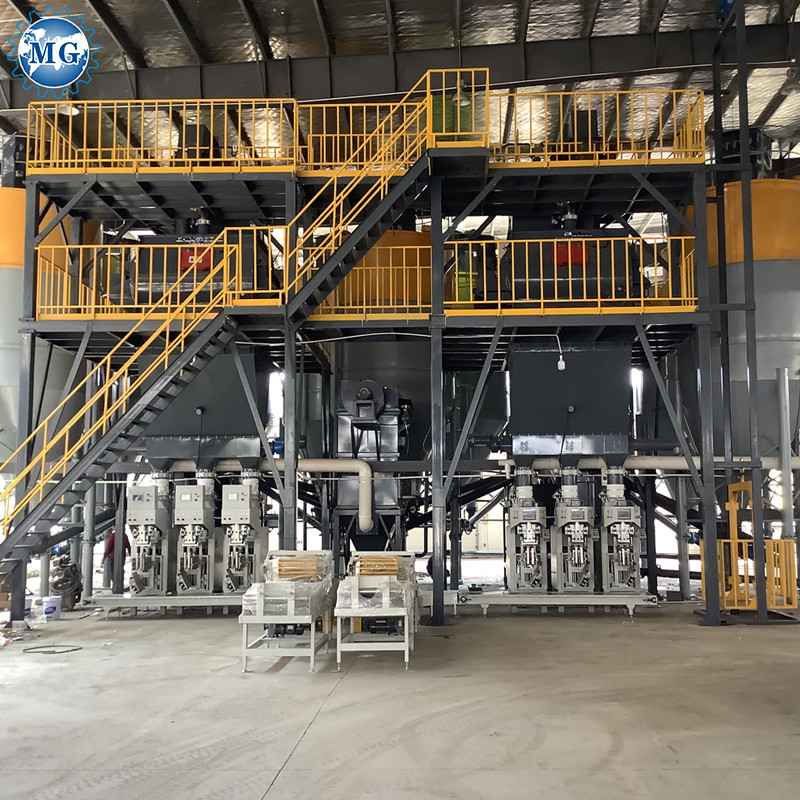 Factory Direct 10-30T/H Automatic Dry Mortar Production Line Dry Mortar Mixer Machine