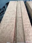 Sliced Natural Bubinga Pommele Wood Veneer Sheet