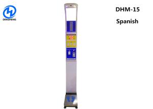 Quality Medical BMI Index Ultrasonic Height And Weight Machine Including Blood Pressure Meter wholesale