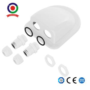 Solar Double Cable IP68 Entry Gland Dual Cable Entry Housing