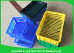 Health Mesh Plastic Food Crates Food Grade Convenience Stores Easy Stacking