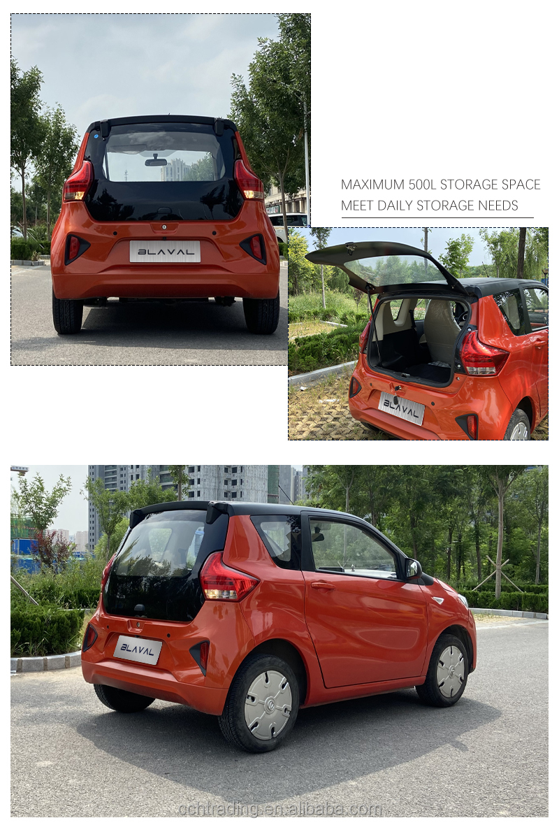 Solar Powered Electric Vehicle BLAVAL FH-S6 Automobile car