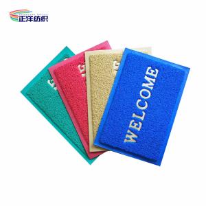 Quality 16&quot;X24&quot; PVC 10mm Thickness Shoes Dirt Cleaning Door Mat Outdoor Welcome Mat wholesale