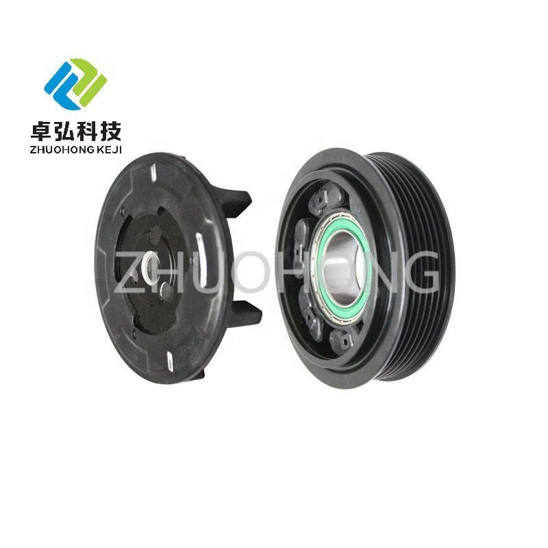 JH-COPUDZ012 7SEU16C Auto AC Compressor Pulley Clutch Kit 6PK 115MM 12V For VW Polo 2014-2016 1.0