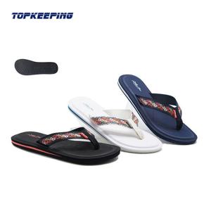 Quality Summer Rubber EVA Soft Rubber Slippers Stylish Wedge Thick Sole Flip Flops Womens wholesale