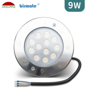 Quality SMD3030 IP68 9W LED Garden Ground Light Warm White With ERP wholesale