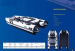 3.6M Inflatable Tender Catamaran With Airmat Floor In Pvc Tube Less Weight
