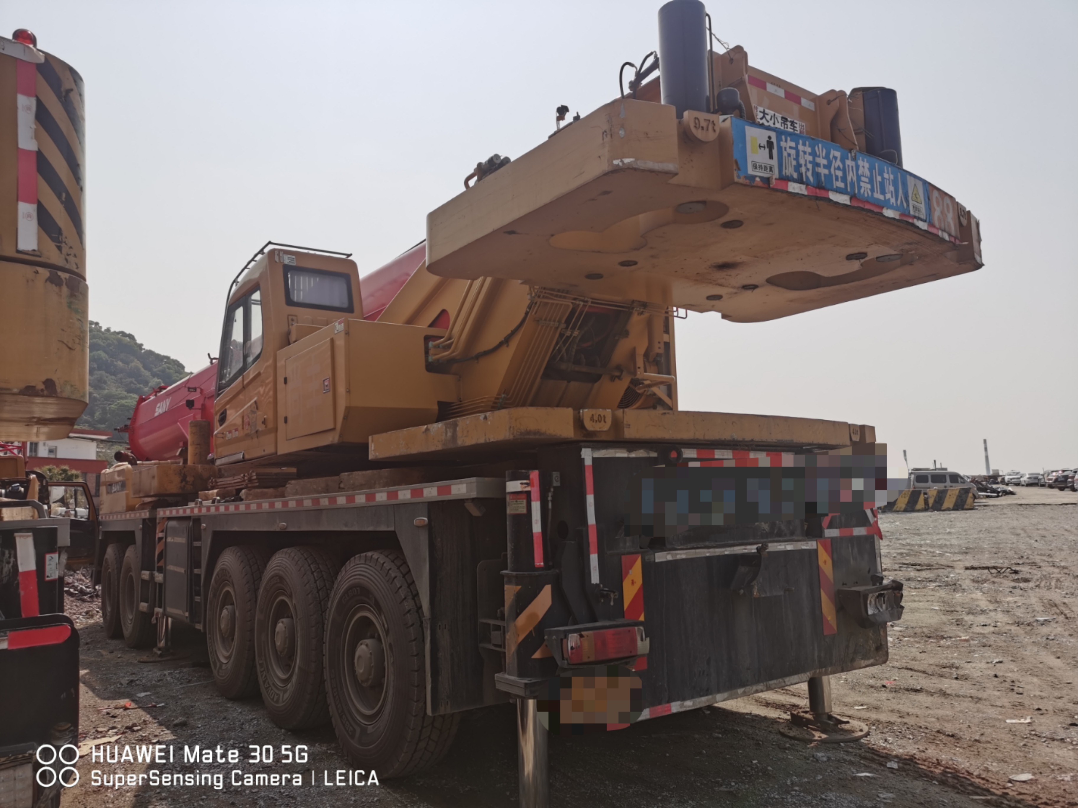 China Construction Lifting Equipment Cranes Hydraulic Truck Mounted Used SA NY STC1300C8 130t Mobile Truck Cranes Price for Sale