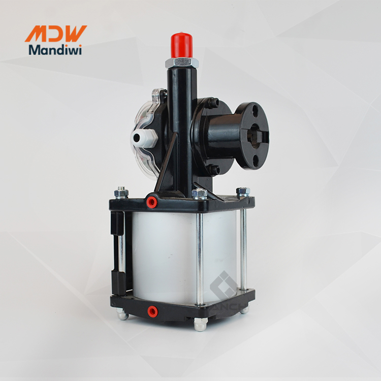 MDW CP101/126 Air Cylinder Pneumatic Swivel Actuator for Aluminum Alloy Butterfly Valve