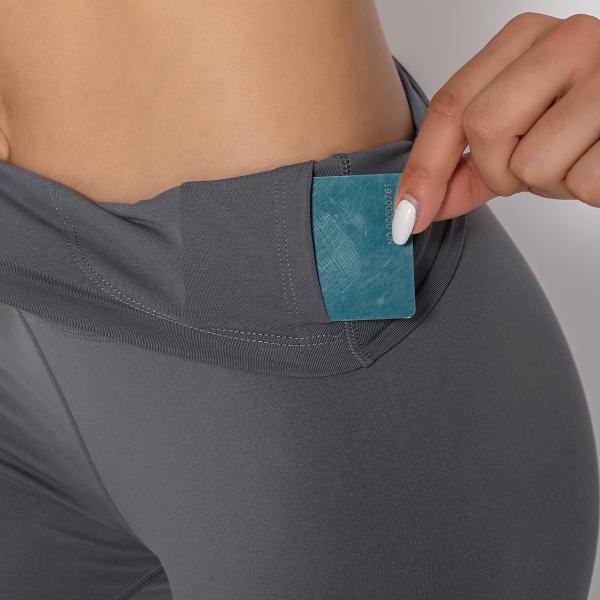 Yoga suit nude yoga pants women high waist hip-lift running tight elastic