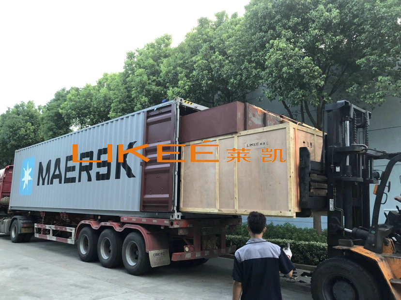 3-6 Cavities Aluminium Foil Container Cake Tart Collection Production Line With Adjustable Speed