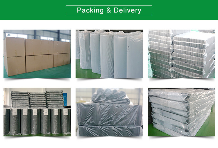Closed Cell Waterproof NBR Rubber Foam Thermal Insulation Board