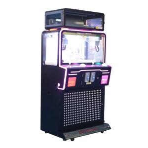 Quality Arcade 2 Player Toy Crane Machine With Black Metal Cabinet wholesale