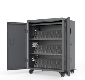 Quality Antirust Tablet Storage Cabinet USB Charging Cart 54 Ports wholesale