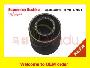 Quality Rear Lower Suspension Arm Rubber Bush OEM 48706-28010 Sample Available wholesale