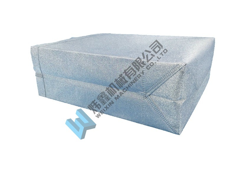 Top grade Promotional Recycled silver Eco Bag With Glitter Lamination carry bag