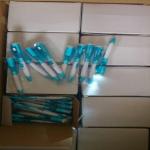 2015 Promotion Logo Custom Plastic LED Ballpen,Led Light Pen, Plastic Promotiona