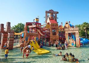 Quality Commercial Safe Aqua Park Equipment Fiberglass Playground Slide wholesale