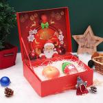 Party Christmas Eve Gift Paper Favour Boxes For Cookie Candy Apple Portable